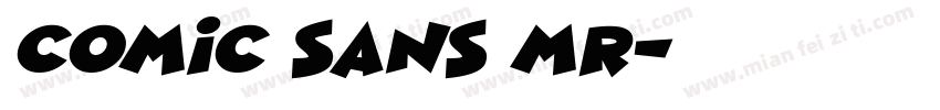 Comic Sans MR字体转换
